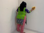 Big Tits & Big Ass Arab Maid Clean My Room When I was Masturbat Then She gets Hot & want Sex & Naked 3/16