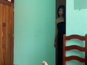 namorada  magrinha depois da festa na universidade eu fodo ela de ressaca