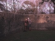 I earned his hot cum fucking him in an old fort 15/16