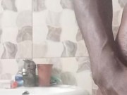 Africa guy xrastamfk getting BBC shaved 7/16