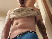 big white cock stud with tattoes 7/16