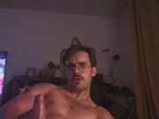 Cum join me jerking my big oily dick 😜 11/16