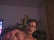 Cum join me jerking my big oily dick 😜 13/16