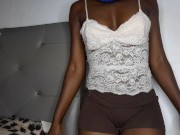 Wow!!! WHAT I NEVER KNEW MY EBONY STEP SIS CAN TWERK LIKE THAT HOT 🔥 1/16