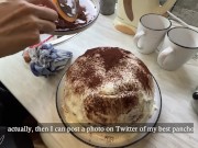 Home live. Cooking a cake 15/16