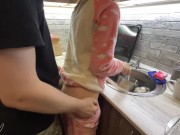 Home live. Cooking a cake 4/16