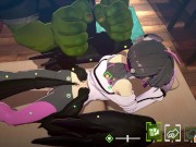 EP6: Ava Craves for Blowjob (Sex Pose 1) - Orc Massage