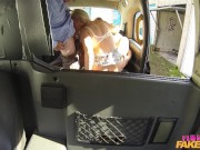 Female Fake Taxi Rebecca More threesome with two married men on their way home from work 13/16