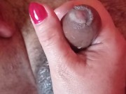 Intimate moments after orgasm, a little stroking 14/16