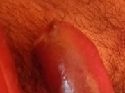 Intimate moments after orgasm, a little stroking 16/16