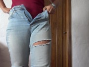 turkish delivery boy is SHOCKED when cheating arab wife lets him cum inside her pussy 15/16