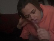 I get him to eat his cock on the first date, 18 years old 14/16