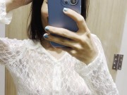 Slutty Indian girl pulls you into the changing room to show her pretty tits 15/16