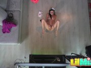 Lil Mia Fingering Pussy Filming on top 14/16