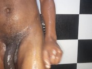 Taking a shower, masturbating deliciously until I cum 16/16