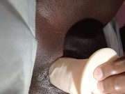 I fucked myself with the dildo till ejaculation 10/16