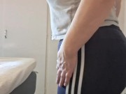 Mulf kissar I sina byxor så skönt 1/16