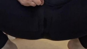 Mulf kissar I sina byxor så skönt