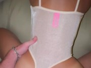 Big ass Asian teen takes a facial after backshots 1/16