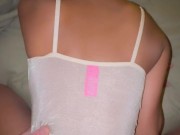 Big ass Asian teen takes a facial after backshots 5/16