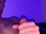 Stroking my perfect COCK until I CUM ! 1/16