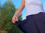 RIDING A BIKE WITHOUT PANTIES MADE ME SO HORNY THAT I CAME RIGHT ON THE ROAD FROM RUBBING MY CLIT AN 16/16