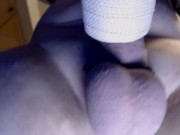 Watch me fuck another homemade toy and cum all over the place 11/16