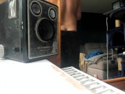 relaxing after shower 4/16