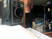 relaxing after shower 8/16