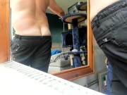 cock peeking through 12/16