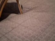 James aterfild, grosso cazzo nel culo, gioco anale in tacchi e crema. Gioco porno solitario, voglion 6/16