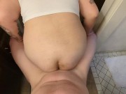 Asian Milf Couldn't Stay Away From My Huge Cock 7/16