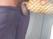 Mb michel12 is back again with his nasty stuff 💋i FUCKED my  pineapple & cum in it, I rock 🖤 3/16