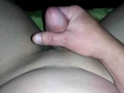 Masturbe (323) with one testicle 3/16