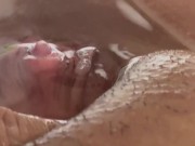 Big large clit rubbing in bathtub 6/16