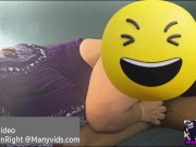 PAWG gives amazing blowjob takes BBC rough with Creampie 9/16