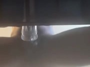 Dick Cream - Cumshot w/ Clear Fleshlight 11/16