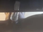 Dick Cream - Cumshot w/ Clear Fleshlight 2/16