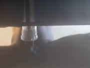 Dick Cream - Cumshot w/ Clear Fleshlight 9/16