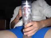 my pump always fogs up...watch my cock throb 11/16