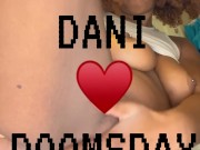 Literaryvixe/Dani Doomsday on all platforms, super intense ebony squirt and pussy cream compilation 14/16