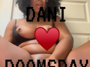 Literaryvixe/Dani Doomsday on all platforms, super intense ebony squirt and pussy cream compilation 4/16