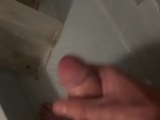 Shower time with sock 8/16