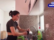 I'm my friend's husband's lover, so I comfort her with lesbian sex. 6/16