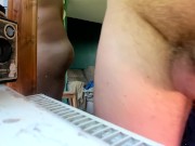 fat male chilling on the cam 8/16