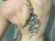 Shower Sex and he finished on me! 4/16