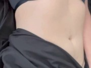 Just A Peek - Busty Amateur Moans and Shows Off Curves (Compilation) 14/16