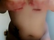 Rub down pierced titties 3/16