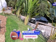 Transando com a peituda no lounge pra todo mundo ver | Fernanda Ribeiro | 10/16