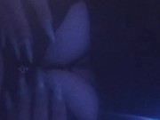 Pretty girl squeezes her big tits to get your dick hard. 10/16